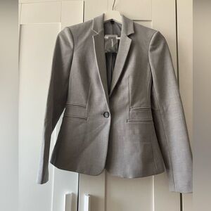 NWT - Light grey suit jacket - Express “Editor” - size 0